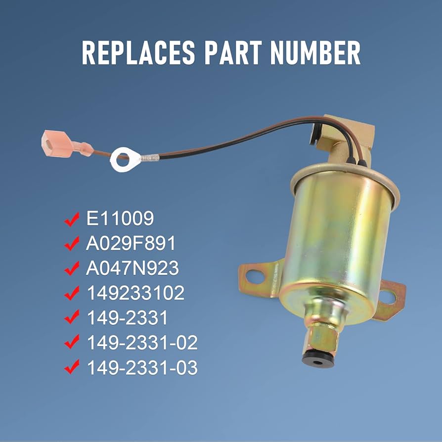 Amazon.com: CARMOCAR Electric Fuel Pump E11009 12v